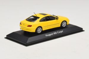 Peugeot 406 Coupé Amarelo Maxichamps 1:43 940112621 Diecast - imagem 2 de 5