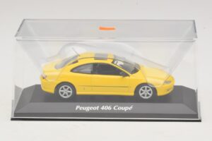 Peugeot 406 Coupé Amarelo Maxichamps 1:43 940112621 Diecast - imagem 4 de 5