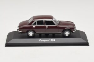 Peugeot 504 Vermelho Escuro Maxichamps 1:43 940112500 Metal