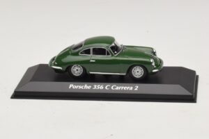 Porsche 356C Carrera 2 Verde Escuro Maxichamps 1:43 940062360 Diecast