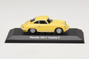 Porsche 356C Carrera 2 Amarelo Maxichamps 1:43 940062361 Metal