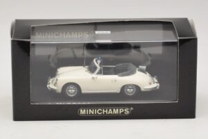 Porsche 356C Cabriolet Polizei Dusseldorf Minichamps 1:43 430062391 Metal - imagem 5 de 5