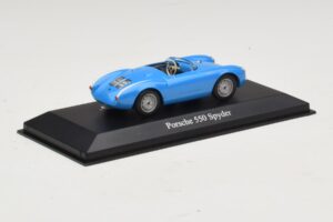 Porsche 550 Spyder Azul Maxichamps 1:43 940066031 Metal - imagem 2 de 5