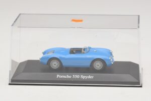 Porsche 550 Spyder Azul Maxichamps 1:43 940066031 Metal - imagem 4 de 5