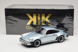 Porsche 911 930 Turbo 3.3 Prateado KK-Scale 1:18 KKDC181444 Metal - imagem 6 de 6