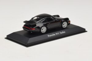 Porsche 911 964 Turbo Preto Maxichamps 1:43 940069101 Metal - imagem 2 de 5