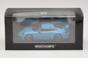 Porsche 911 991.1 GT3 Azul Minichamps 1:43 410066022 Metal - imagem 5 de 5