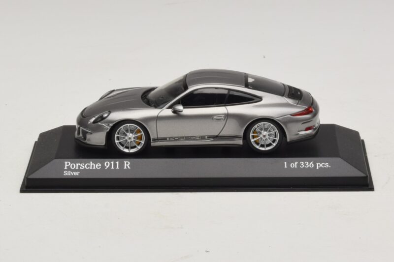 Porsche 911 991.1 R Prata Minichamps 1:43 410066224 Metal