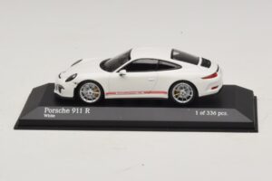 Porsche 911 991.1 R Branco Minichamps 1:43 410066221 Metal