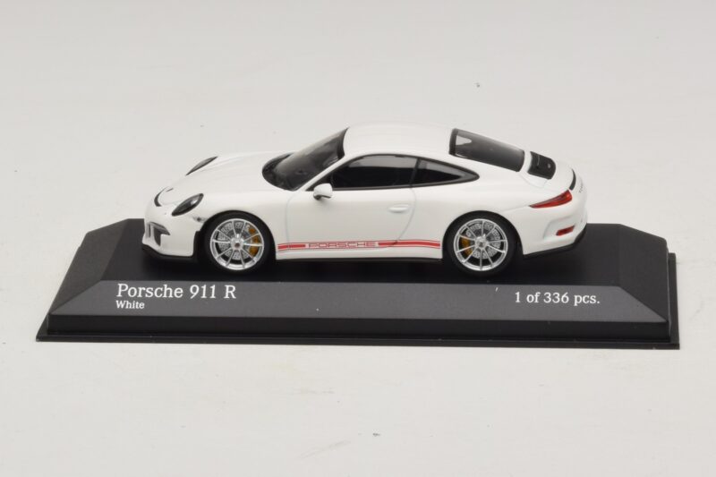 Porsche 911 991.1 R Branco Minichamps 1:43 410066221 Metal