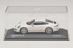 Porsche 911 991.1 R Branco Minichamps 1:43 410066221 Metal - imagem 4 de 5