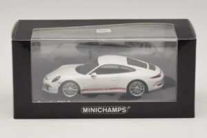 Porsche 911 991.1 R Branco Minichamps 1:43 410066221 Metal - imagem 5 de 5