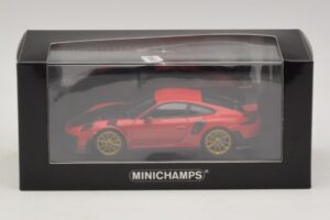 Porsche 911 991.2 GT2 RS Vermelho Minichamps 1:43 410067227 Metal - imagem 5 de 5