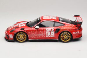 Porsche 911 991.2 GT3 RS GerSpeed Race Taxi Minichamps 1:18 155068227 Metal - imagem 3 de 6