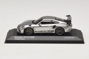 Porsche 911 991.2 GT3 RS Prata Minichamps 1:43 410067020 Metal