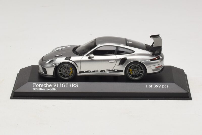 Porsche 911 991.2 GT3 RS Prata Minichamps 1:43 410067020 Metal