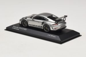 Porsche 911 991.2 GT3 RS Prata Minichamps 1:43 410067020 Metal - imagem 3 de 5