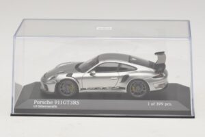 Porsche 911 991.2 GT3 RS Prata Minichamps 1:43 410067020 Metal - imagem 4 de 5