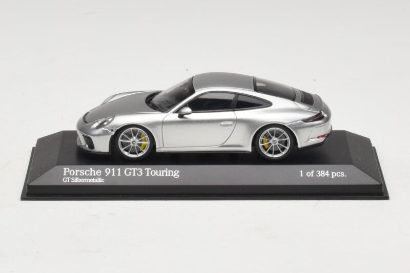 Porsche 911 991.2 GT3 Touring Prata Minichamps 1:43 Porsche 911 991.2 GT3 Touring Prata Minichamps 1:43 410067422 Metal