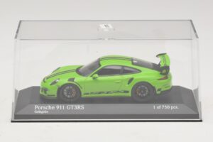 Porsche 911 991 GT3 RS Verde Minichamps 1:43 410063224 Metal - imagem 4 de 5