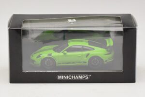 Porsche 911 991 GT3 RS Verde Minichamps 1:43 410063224 Metal - imagem 5 de 5