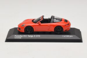 Porsche 911 991 Targa 4 GTS Laranja Minichamps 1:43 Porsche 911 991 Targa 4 GTS Laranja Minichamps 1:43 410067341 Metal