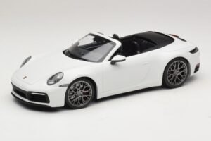 Porsche 911 992 Carrera 4S Cabriolet Branco Minichamps 1:18 Porsche 911 992 Carrera 4S Cabriolet Branco Minichamps 1:18 155067330 Metal