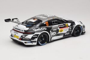 Porsche 911 992 Rally GT #17 C. De Cecco / J. Humblet Rallye de Wallonie 2025 IXO 1:18 18RMC255 Metal - imagem 2 de 6