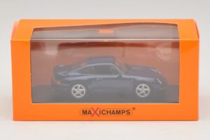 Porsche 911 993 Turbo Blue Metallic Maxichamps 1:43 940069201 Metal - imagem 4 de 5