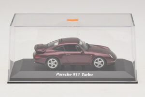 Porsche 911 993 Turbo Vermelho Metálico Maxichamps 1:43 940069200 Metal - imagem 4 de 5