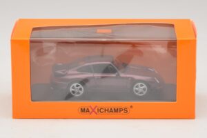 Porsche 911 993 Turbo Vermelho Metálico Maxichamps 1:43 940069200 Metal - imagem 5 de 5