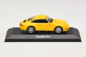 Porsche 911 993 Amarelo Maxichamps 1:43 940063000 Metal