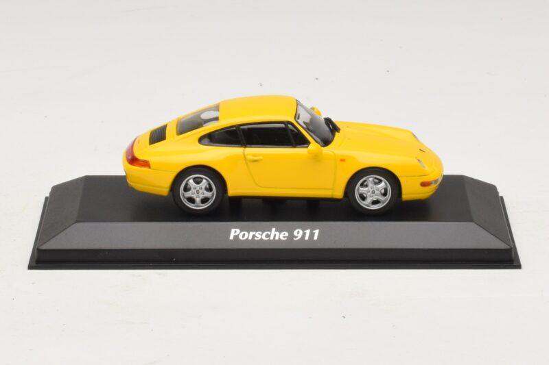 Porsche 911 993 Amarelo Maxichamps 1:43 940063000 Metal