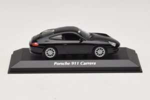 Porsche 911 996 Carrera Preto Maxichamps 1:43 940061020 Metal