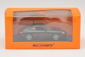 Porsche 911 996 Carrera Preto Maxichamps 1:43 940061020 Metal - imagem 5 de 5