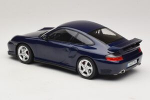 Porsche 911 996 GT2 Azul Escuro Metálico KK-Scale 1:18 KKDC181452 Metal - imagem 5 de 6