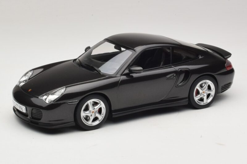 Porsche 911 996 Turbo Preto Metálico KK-Scale 1:18 KKDC181472 Metal