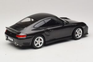 Porsche 911 996 Turbo Preto Metálico KK-Scale 1:18 KKDC181472 Metal - imagem 2 de 6