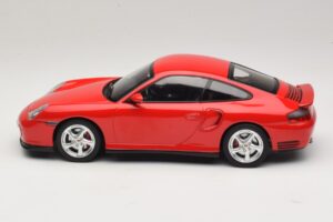 Porsche 911 996 Turbo Vermelho KK-Scale 1:18 KKDC181474 Metal - imagem 3 de 6
