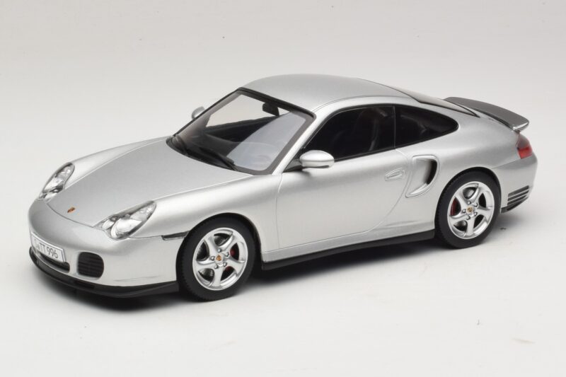 Porsche 911 996 Turbo Prateado KK-Scale 1:18 KKDC181471 Metal