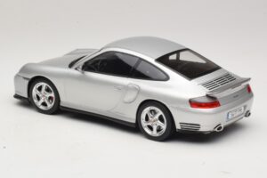 Porsche 911 996 Turbo Prateado KK-Scale 1:18 KKDC181471 Metal - imagem 5 de 6