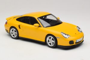 Porsche 911 996 Turbo Amarelo KK-Scale 1:18 KKDC181473 Metal - imagem 4 de 6
