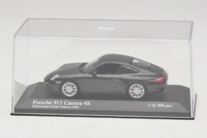 Porsche 911 997 Carrera 4S Cinzento Metálico Minichamps 1:43 403066430 Metal - imagem 4 de 5