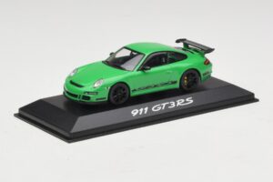 Porsche 911 997 GT3 RS Verde Minichamps 1:43 403066011 Metal - imagem 2 de 5