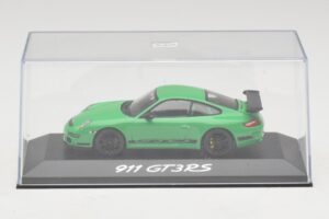 Porsche 911 997 GT3 RS Verde Minichamps 1:43 403066011 Metal - imagem 4 de 5