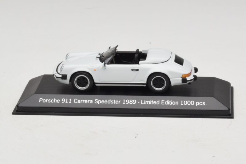 Porsche 911 G-Series Carrera Speedster Branco Edição Limitada Minichamps 1:43 MAP02002608 Metal