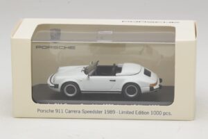 Porsche 911 G-Series Carrera Speedster Branco Edição Limitada Minichamps 1:43 MAP02002608 Metal - imagem 5 de 5