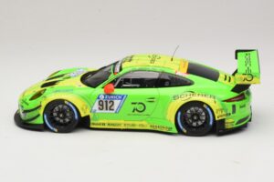 Porsche 911 GT3 R #912 Manthey Racing R. Lietz / P. Pilet / F. Makowiecki / N. Tandy 24 Hours of Nurburgring Winner 2018 Mini - imagem 3 de 6