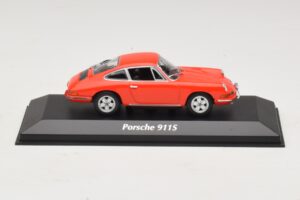 Porsche 911S Laranja Maxichamps 1:43 940067120 Metal