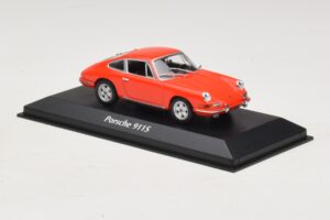 Porsche 911S Laranja Maxichamps 1:43 940067120 Metal - imagem 3 de 5